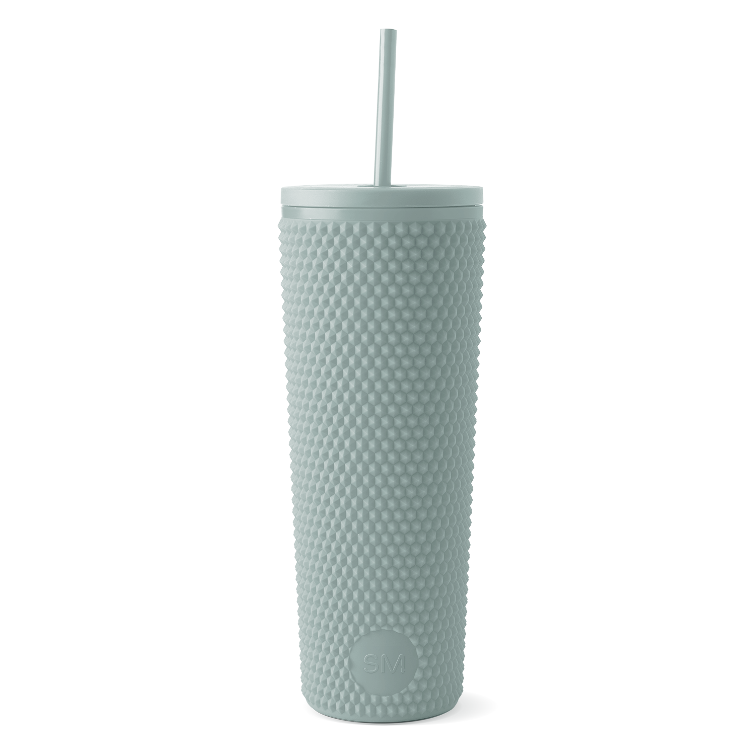 Textured Plastic Classic Tumbler with Straw Lid