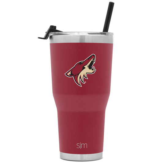 NHL® Cruiser Insulated Tumbler with Flip Lid and Straw - 30oz