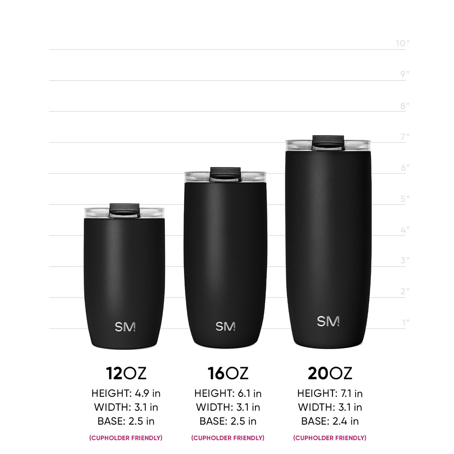 Voyager Tumbler with Clear Flip Lid & Straw